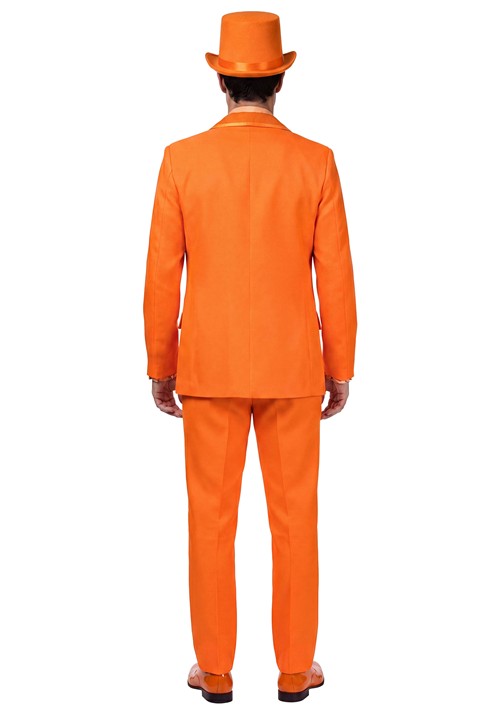 Men's Premium Lloyd Christmas Orange Dumb and Dumber Costume - US 8357