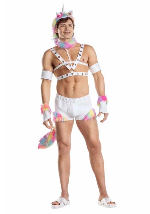 Sexy Pony Up Unicorn Costume for Men - US 9766