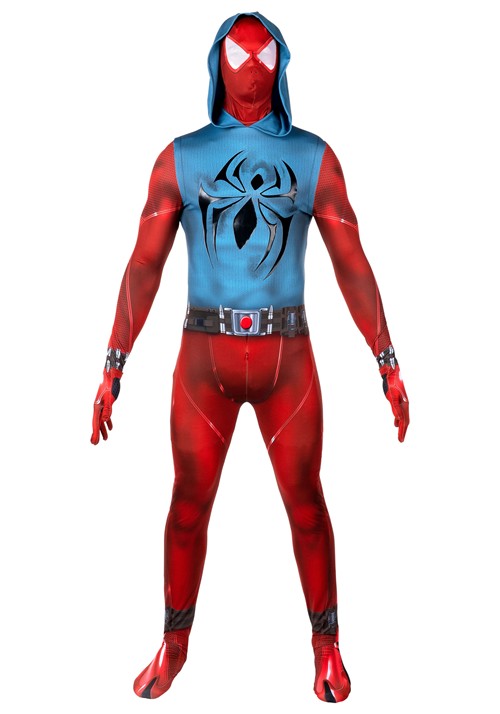 Men's Zentai Suit Scarlet Spider Gaming Costume - US 0993