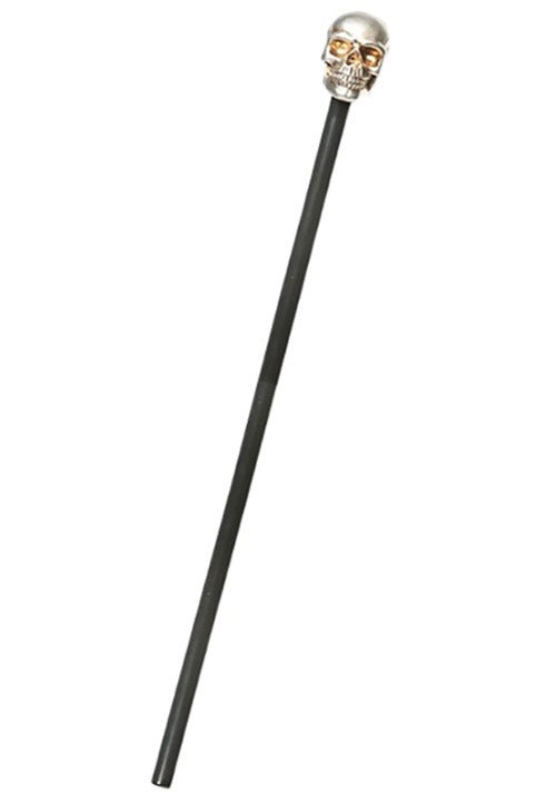 Metallic Pimp Skull Cane - US 0495