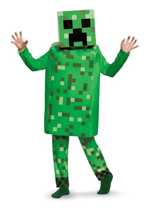 Minecraft Creeper Deluxe Kid's Costume - US 5986