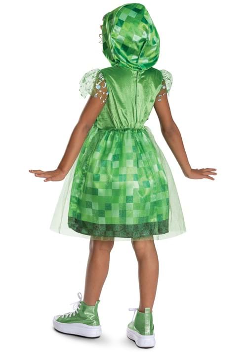 Minecraft Creeper Girl's Hooded Costume Dress - US 1244