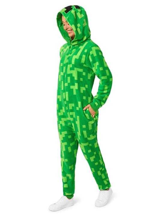 Adult Opposuits Minecraft Creeper Costume Onesie - US 1285