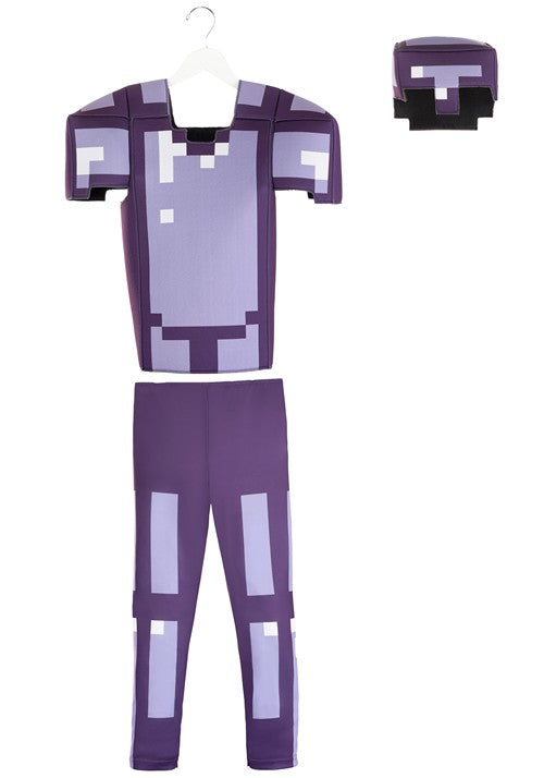 Kid's Minecraft Enchanted Armor Deluxe Kid's Costume - US 0491
