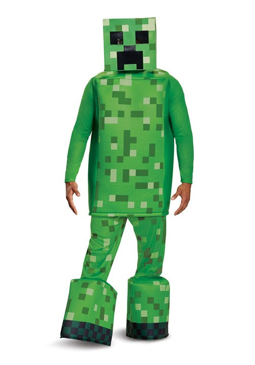 Prestige Adult Minecraft Creeper Costume - US 3545