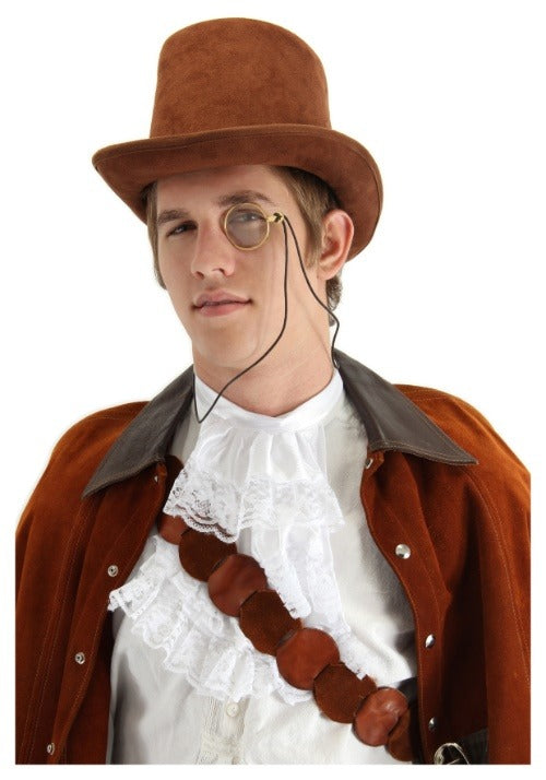 Gold Monocle Costume Accessory - US 3656