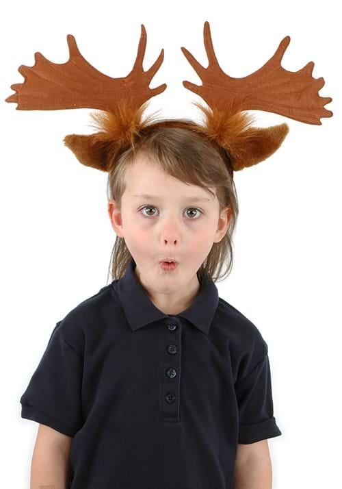 Moose Ears & Antlers | Costume Headband - US 7587