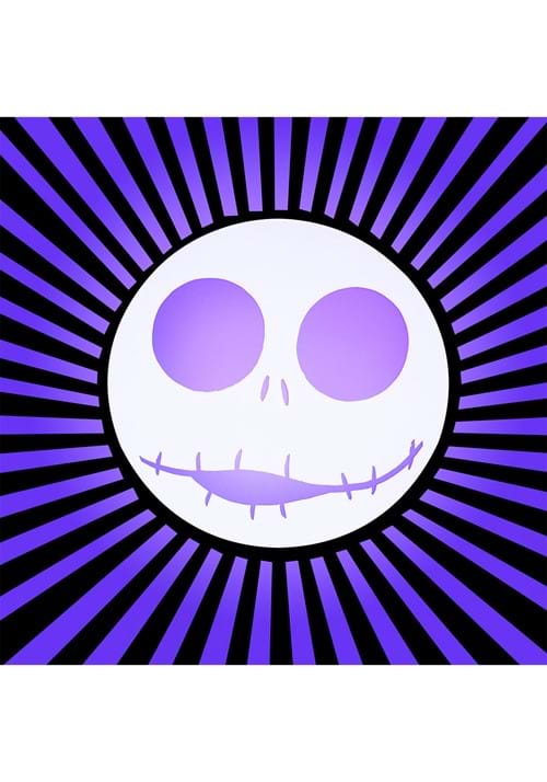Nightmare Before Christmas Jack Skellington Radiant Shadows Decoration - US 6610