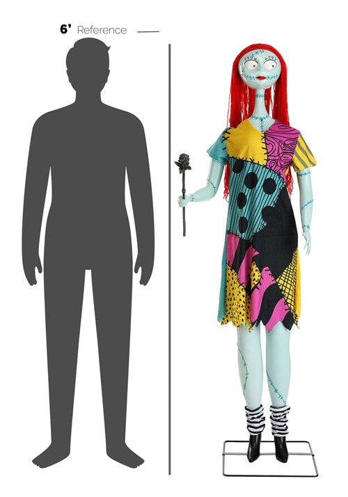 5.8FT Disney Nightmare Before Christmas Sally Animatronic Halloween Decoration - US 7404