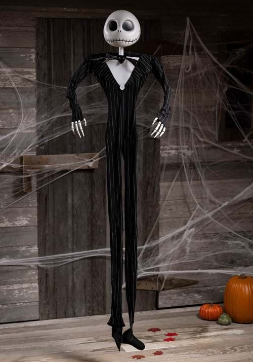 6FT Disney Nightmare Before Christmas Jack Skellington Hanging Halloween Decoration - US 6990