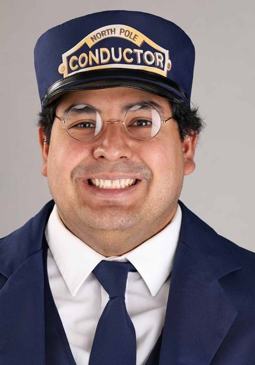 Plus Size North Pole Train Conductor Costume for Men - US 3901