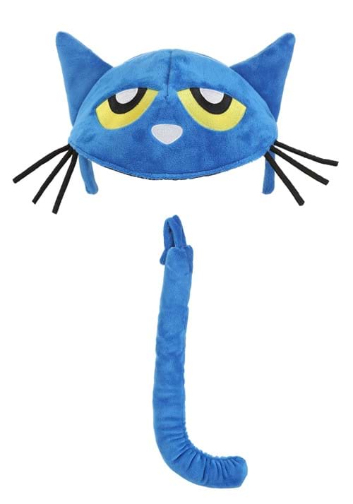 Pete the Cat Face Headband and Tail Costume Kit - US 3817