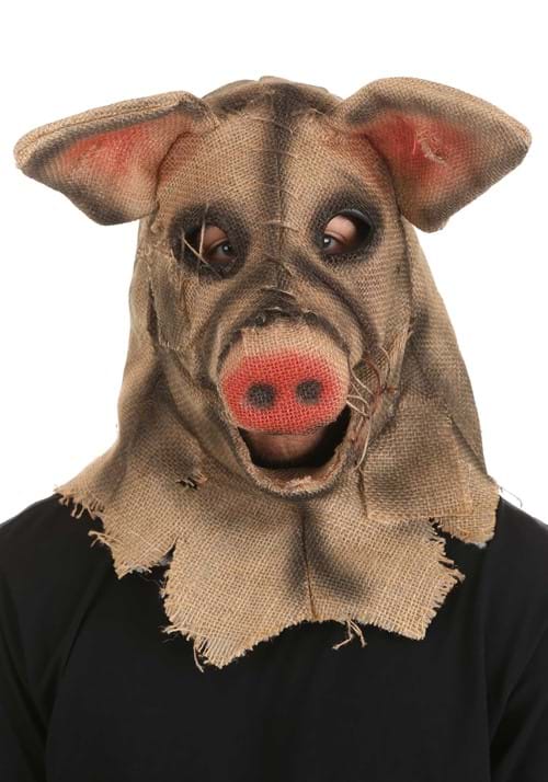 Pig Scarecrow Mouth Mover Mask - US 8620
