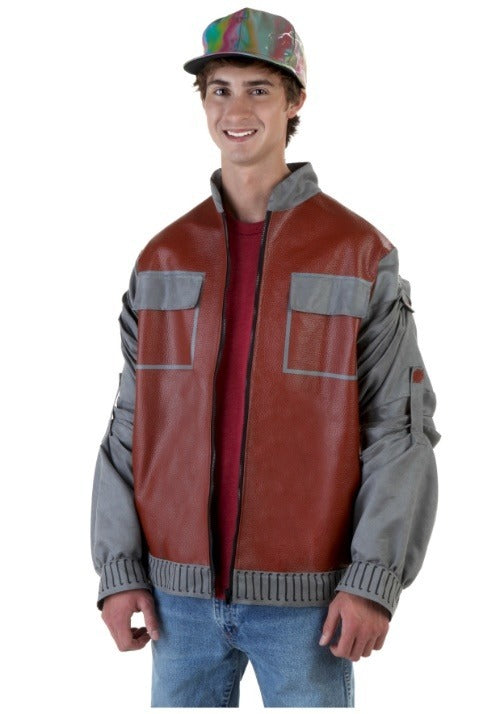 Plus Size Back to The Future II Marty McFly Jacket Costume - US 1896