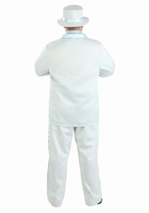 Plus Size Men's Blue Tuxedo Costume - US 5663