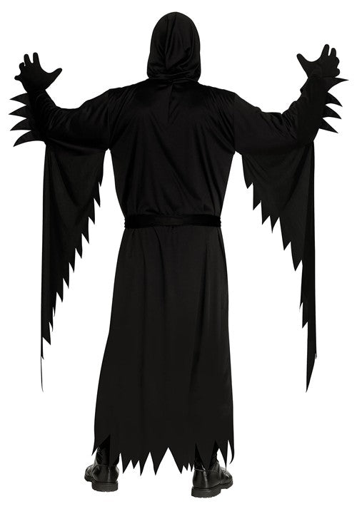 Plus Size Aged Ghost Face Costume for Adults - US 5910