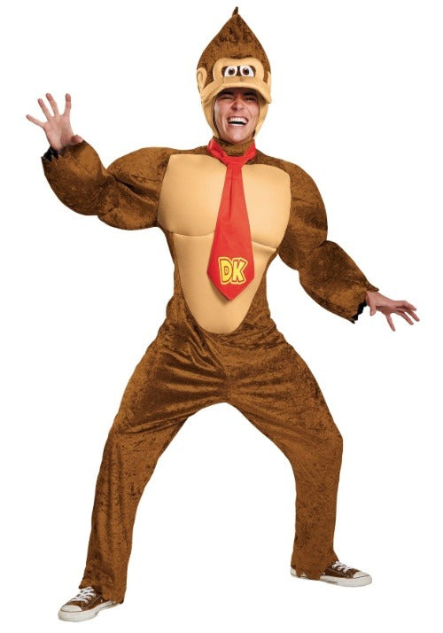 Plus Size Adult Deluxe Donkey Kong Costume - US 6149