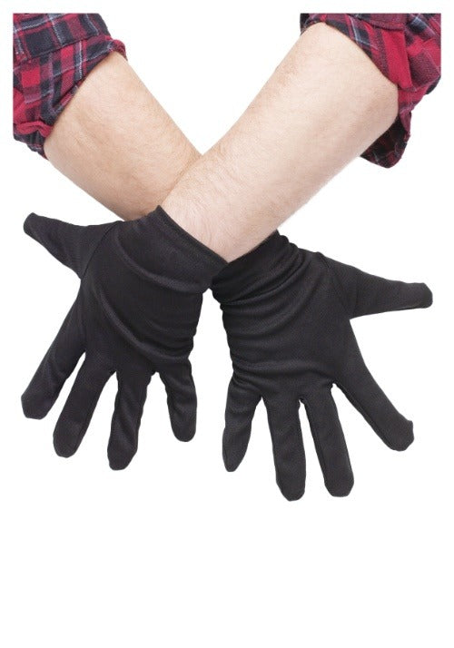Plus Size Black Gloves - US 7814