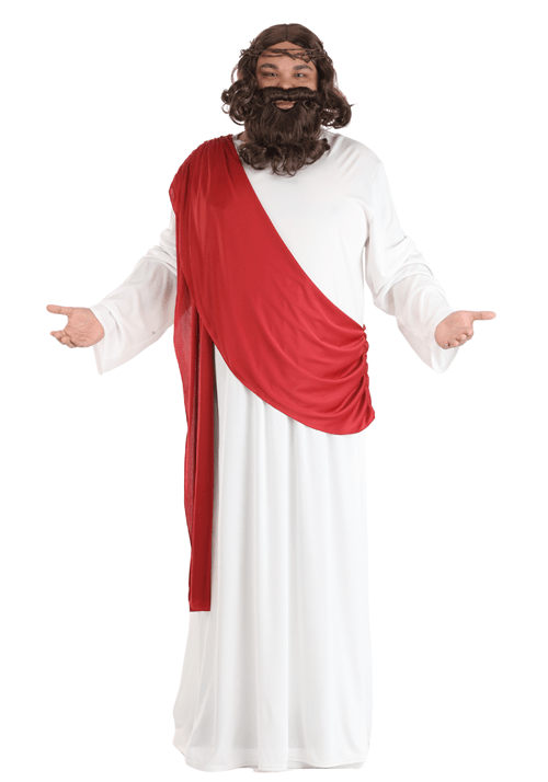 Plus Size Deluxe Jesus Men's Costume - US 2497