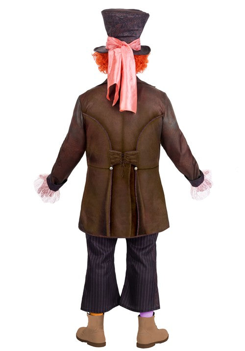 Plus Size Deluxe Live Action Disney Mad Hatter Costume for Men - US 5275