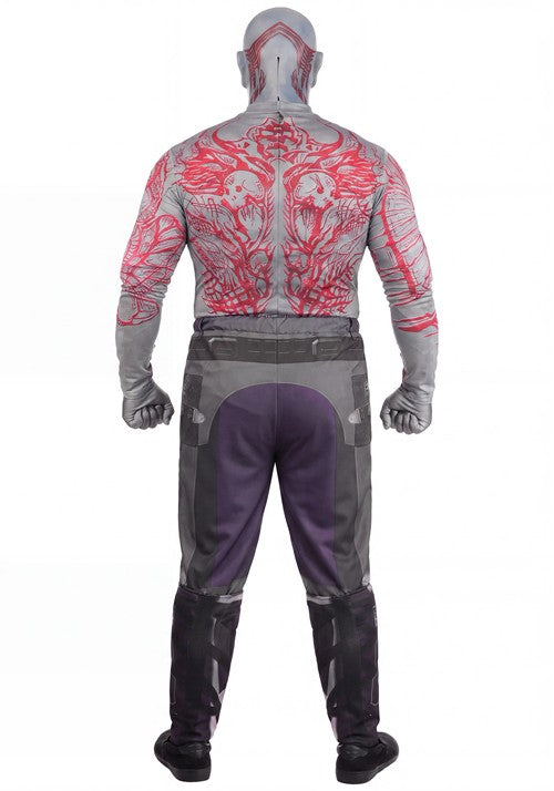Plus Size Deluxe Marvel Drax Costume for Men - US 7240
