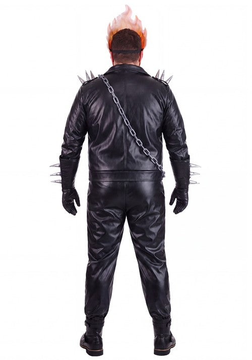 Plus Size Deluxe Marvel Ghost Rider Costume for Men - US 2854