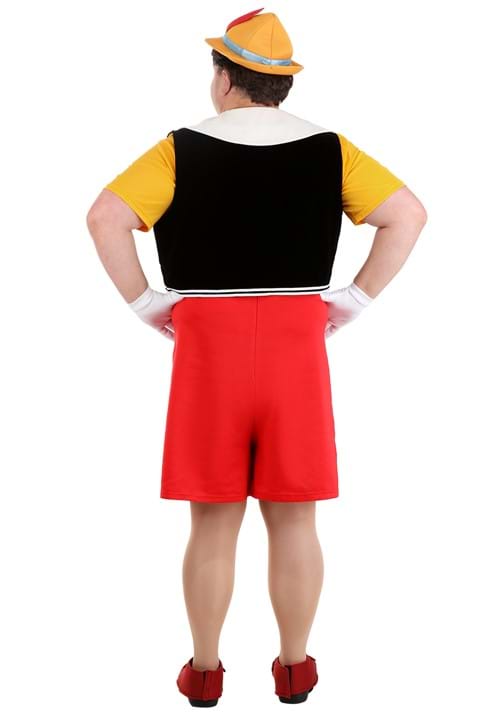 Men's Plus Size Deluxe Disney Pinocchio Costume - US 2440