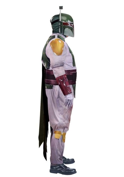 Plus Size Deluxe Star Wars Boba Fett Costume for Men - US 0624