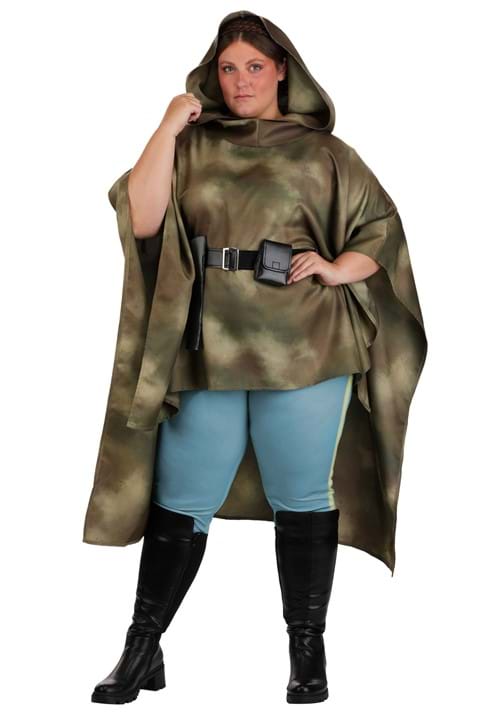 Plus Size Star War Deluxe Women's Endor Battle Leia Costume - US 2590