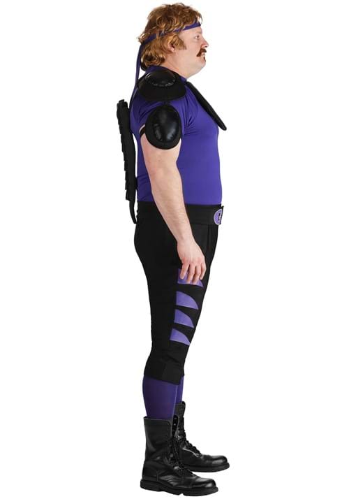 Plus Size Dodgeball Purple Cobra Men's Costume - US 2781