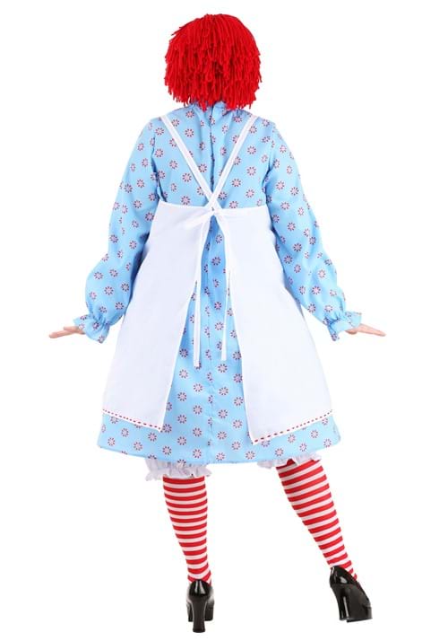 Women's Exclusive Raggedy Ann Plus Size Costume - US 8075