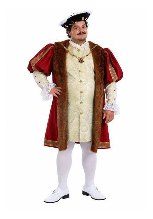 Men's Plus Size King Henry Costume - US 7809