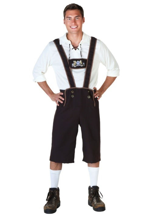 Plus Size Lederhosen Costume for Men - US 8658