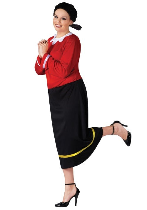 Plus Size Olive Oyl Costume for Women - US 5719