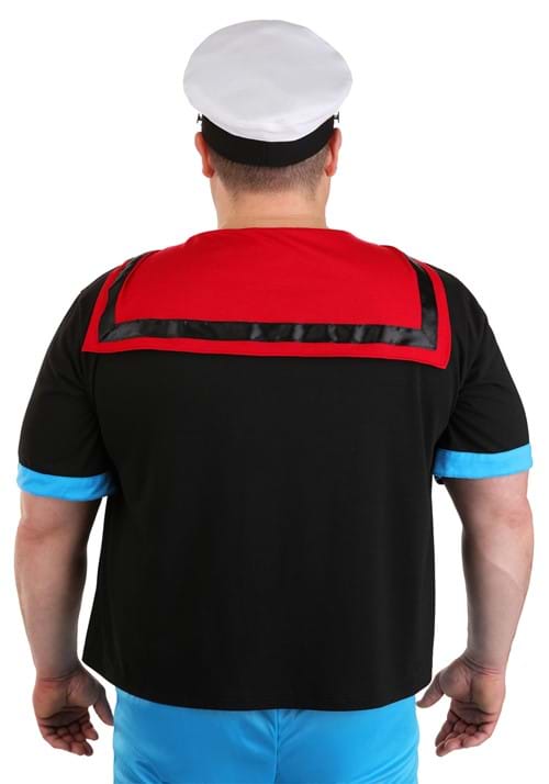 Plus Size Popeye Costume Kit for Men - US 2085