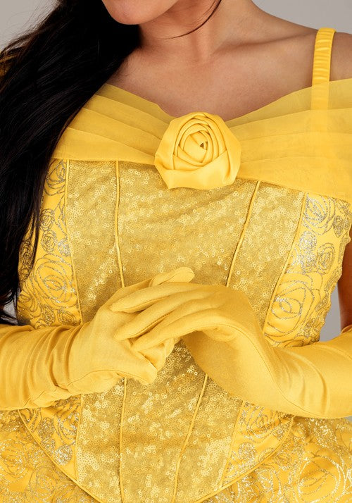 Plus Size Women's Premium Disney Belle Costume - US 7001