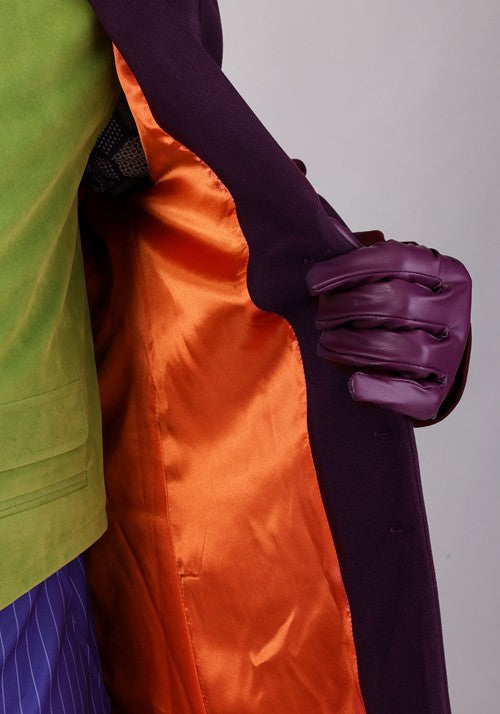Plus Size Premium Dark Knight Joker Costume for Men - US 6943