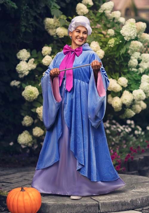 Women's Disney Premium Fairy Godmother Plus Size Costume - US 7729