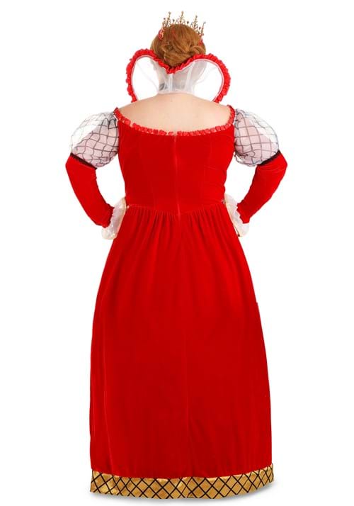 Women's Plus Size Premium Queen of Hearts Costume - US 6126