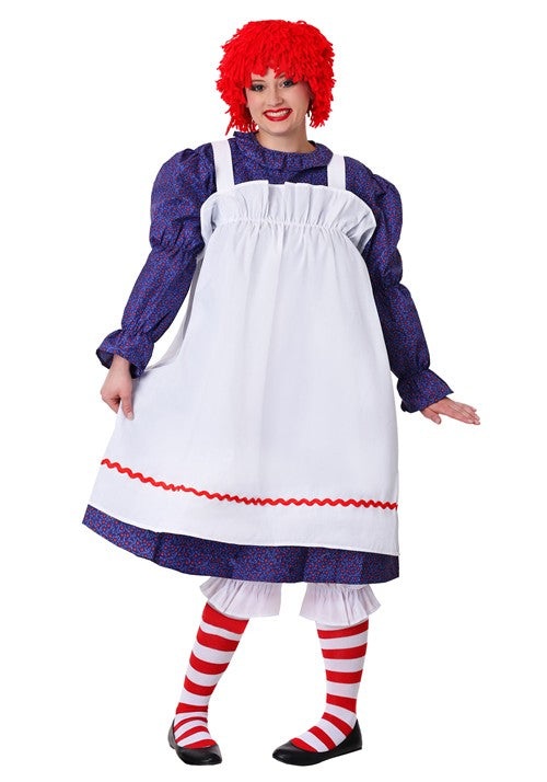 Plus Size Fairytale Rag Doll Costume - US 3948