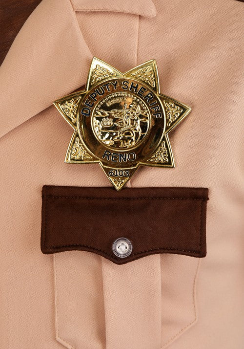 Plus Size Reno 911 Deputy Officer Costume for Men - US 7473
