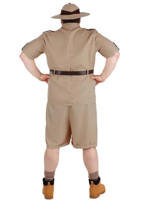 Plus Size Safari Explorer Costume for Men - US 0170