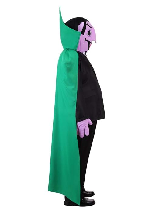 Plus Size Sesame Street Count von Count Mascot Costume for Men - US 3124