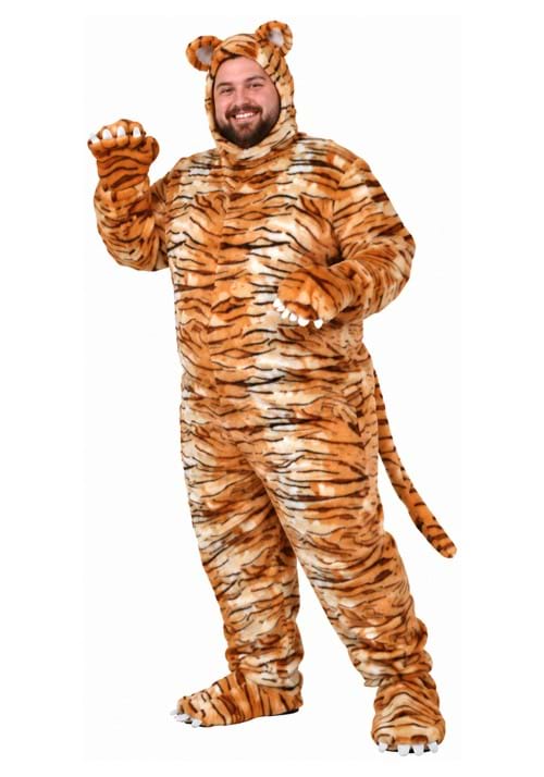Plus Size Adult Tiger Costume - US 2723