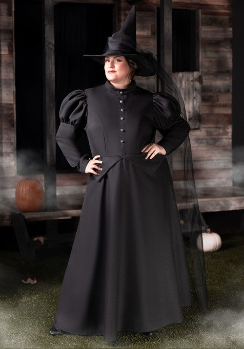 Women's Plus Size Witch Costume - US 3801