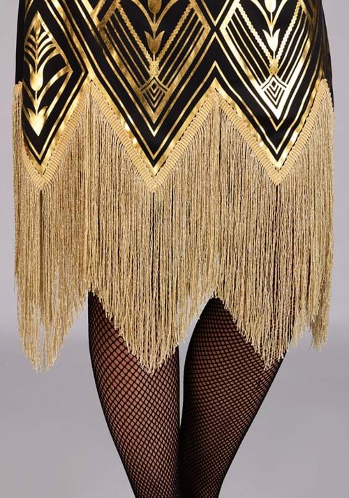 Plus Size Art Deco Flapper Women's Costume - US 7714