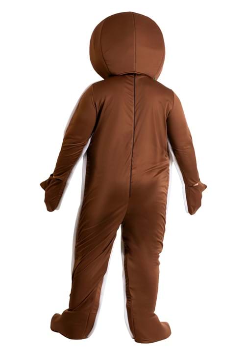 Plus Sized Iced Gingerbread Man Costume for Men - US 3746