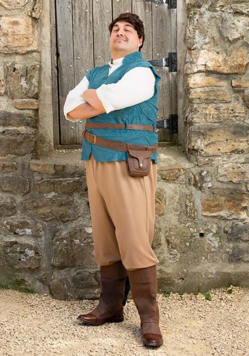 Flynn Rider Costume for Plus Size Men from Disney's Tangled - US 3449