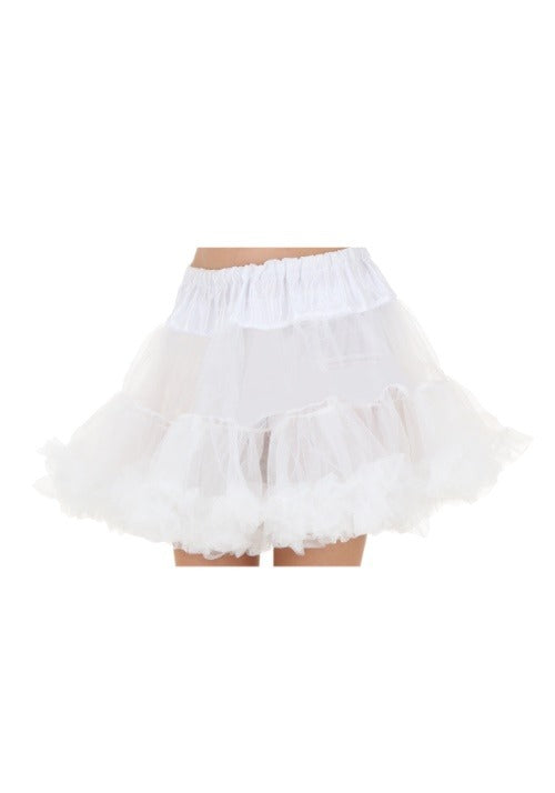 Plus Size White Costume Petticoat for Women - US 2132