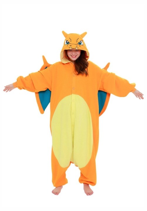 Pokémon Adult Charizard Kigurumi - US 2431